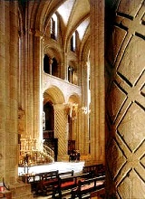 cattedrale di Durham - l'attraversamento ed il transetto sud -