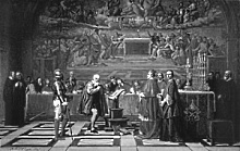 Galieli a Roma nel 1632 davanti al Papa Urbano VIII