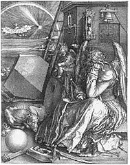 l'incisione di Melencolia I del 1514