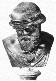 Platone in una statuta conservata al Museo Archeologico Nazionale di Napoli